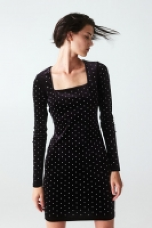 Square-neck bodycon dress 16.99 €