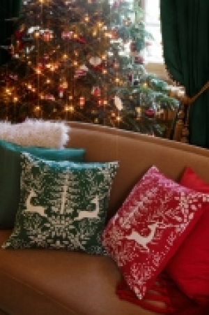 2-pack cotton canvas cushion covers