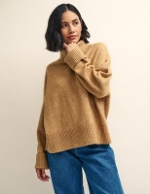 Marks and Spencer Nobodys Child Roll Neck Jumper with Wool