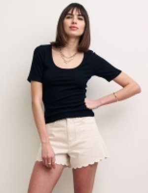Marks and Spencer Nobodys Child Ribbed Fitted Top