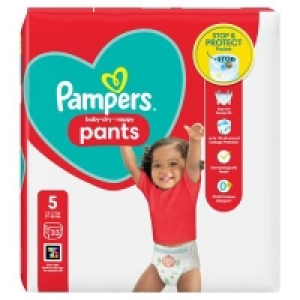 PAMPERS BABY DRY PANTS SIZE 5 33PCE 16.00 €