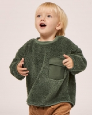 Dunnes Stores  Fleece Badge Sweatshirt (6 months-4 years)