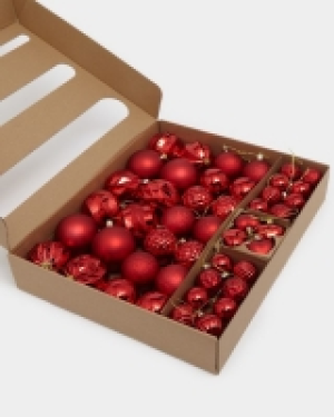 Dunnes Stores  Christmas Tree Baubles - Pack Of 50