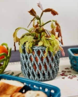 Dunnes Stores  Carolyn Donnelly Eclectic Ceramic Tall Basket