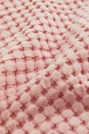 Waffled cotton bedspread