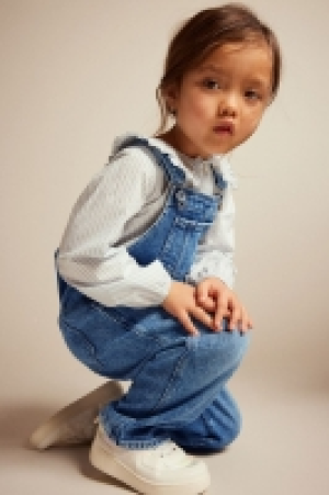 Denim dungarees