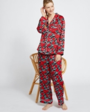 Carolyn Donnelly Eclectic Red Peony Boxed Pyjama Set