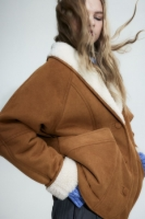 Teddy-lined jacket 29.00 €
