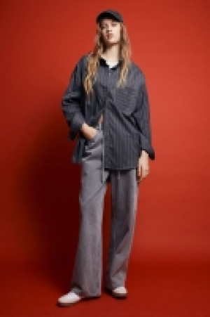 Oversized flannel shirt