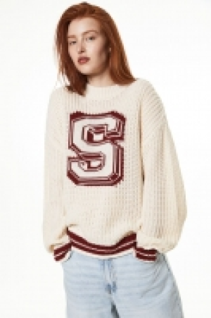 Oversized jacquard-knit jumper 15.00 €