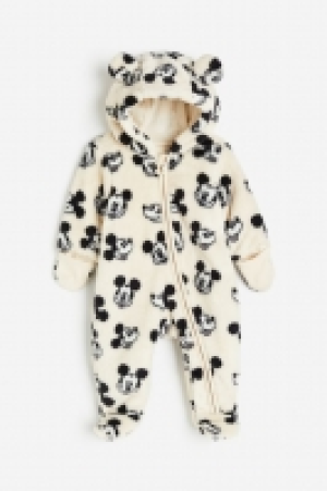 Printed all-in-one suit with ears