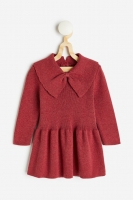 HM  Knitted collared dress