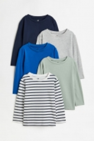 5-pack long-sleeved T-shirts