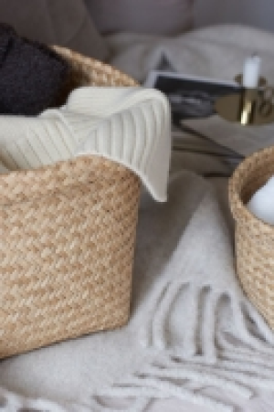 HM  Large seagrass storage basket