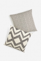 HM  2-pack cotton canvas cushion covers