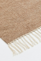 HM  Flat weave wool rug