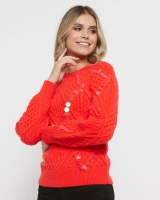 Dunnes Stores  Savida Naomi Cable Knit Sequin Jumper