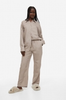 HM  Linen-blend trousers