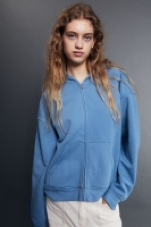 Oversized zip-through hoodie 13.00 €