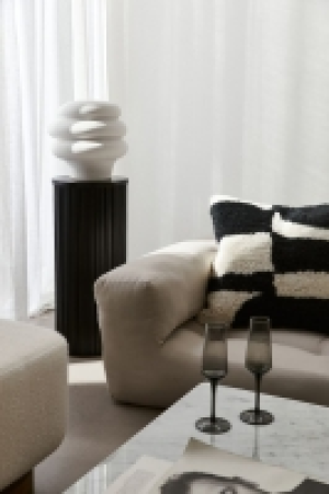 Tufted wool cushion cover