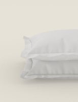 Marks and Spencer M&s Collection 2pk Pure Cotton 300 Thread Count Oxford Pillowcases