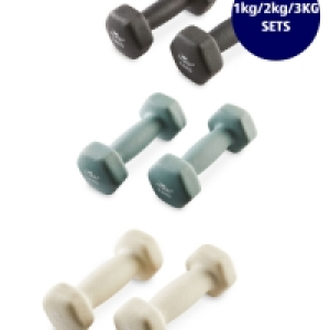 Aldi  Dumbbell Set 1kg/2kg/3kg