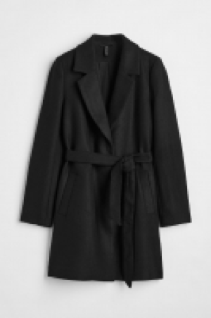 HM  Tie-belt coat