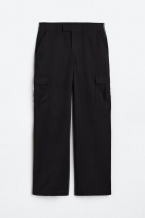 Straight cargo trousers