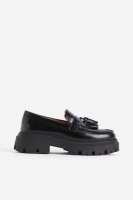 HM  Chunky leather loafers