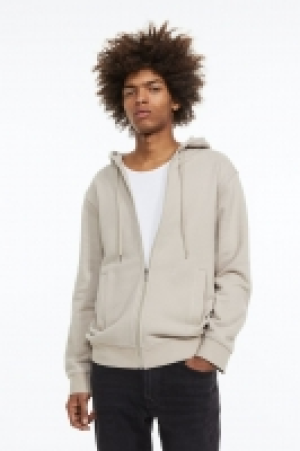 HM  Regular Fit Zip-through hoodie