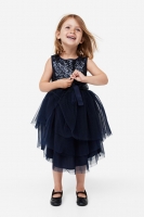 HM  Sequined tulle dress