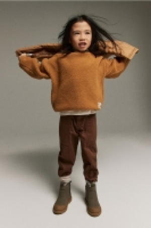Oversized teddy sweatshirt