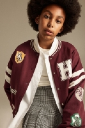 Print-motif baseball jacket 8.00 €