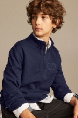 Zip-top sweatshirt