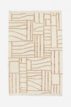 Patterned wool-blend rug 399.00 €