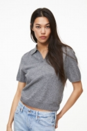 HM  Fine-knit polo shirt