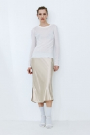 HM  Satin skirt