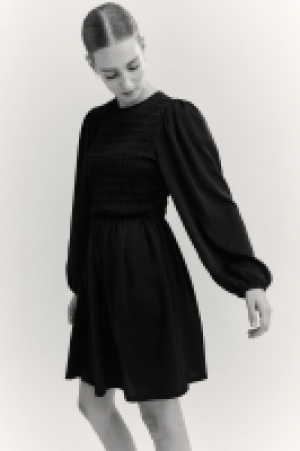 MAMA Smocked-bodice nursing dress