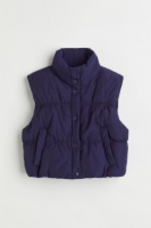Cropped gilet