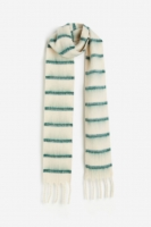 Brushed-finish scarf