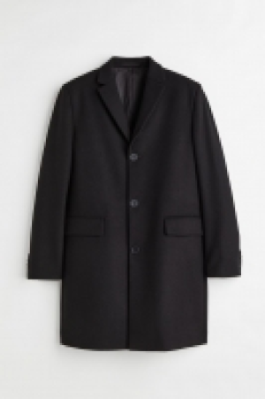 Wool-blend coat