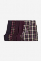 HM  5-pack woven cotton boxer shorts