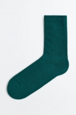Fine-knit socks