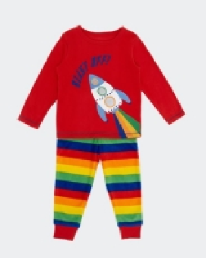 Baby Boys Fleece Pyjamas (6 months-4 years)