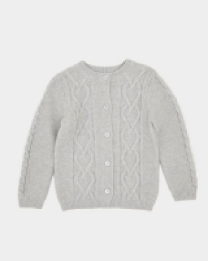 Lurex Cable Cardigan (6 months-4 years)