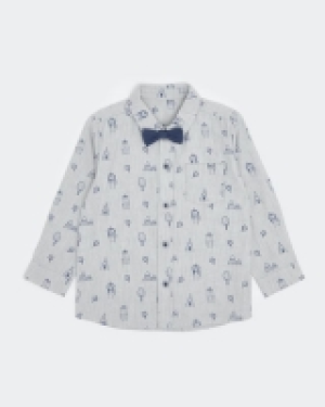 Forest Shirt With Bow Tie (6 months-4 years)
