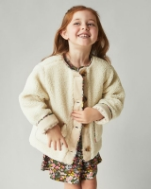 Leigh Tucker Willow Amelia Borg Jacket (6 Months-4 Years)