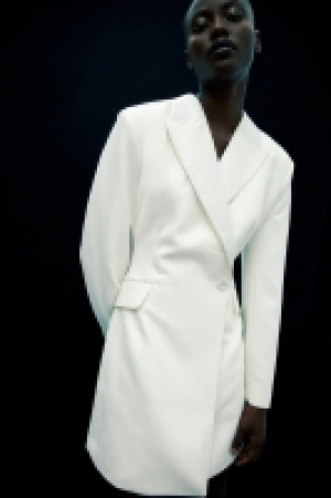 Fitted blazer dress