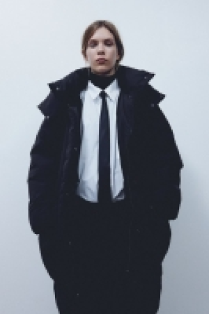 Oversized padded coat