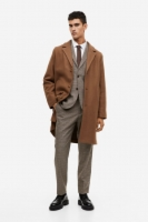 Wool-blend coat